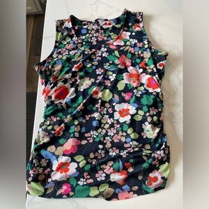 Tommy Hilfiger lined floral tank top. Professional. Size medium.